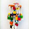 خرید اینترنتی اسباب بازی پرنده مدل آدمک رنگارنگ از فروشگاه تهران طوطی