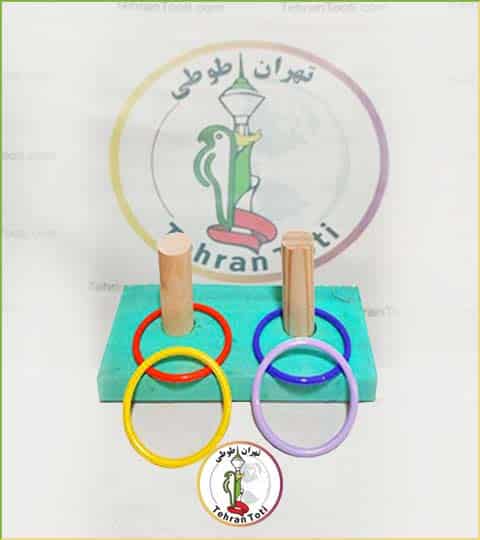 فروش بازی فکری دوتایی و تکی پرنده تهیه شده از بهداشتی ترین روش ها مناسب برای تمام طوطی سانان موجود در تهران طوطی