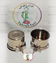 ظرف استیل خارجی بزرگ عمق 12 سانت