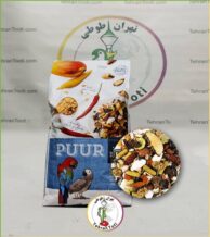 غذای طوطی PUUR دو کیلویی مناسب طوطی سانان بزرگ جثه