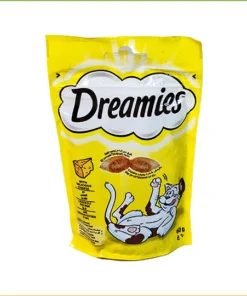 تشویقی گربه Dreamies با طعم پنیر