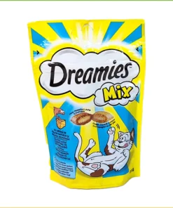 قیمت تشویقی Dreamies میکس با طعم پنیر و سالمون