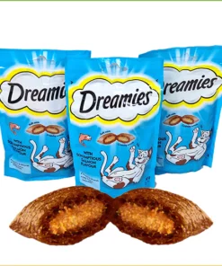 قیمت تشویقی Dreamies با طعم سالمون
