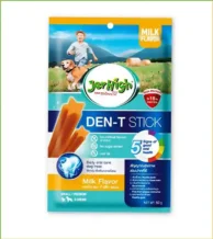 تشویقی دنتال JerHigh Den-T Stick با طعم شیر