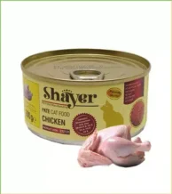 قیمت خرید کنسرو 200 گرمی گربه شایر با طعم مرغ