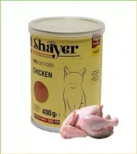 قیمت کنسرو گربه شایر با طعم مرغ 400 گرمی