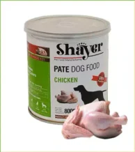 قیمت کنسرو سگ شایر با طعم مرغ 800 گرمی