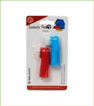 بهترین قیمت مسواک انگشتی سگ و گربه ۲ عددی