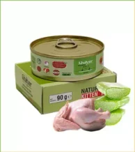 خرید کنسرو نچرال بچه گربه شایر با طعم مرغ و آلوئه‌ورا 90 گرمی