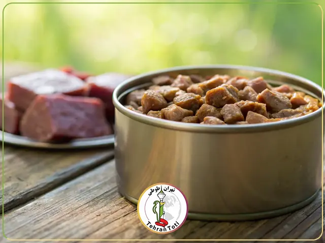 غذای کنسروی سگ در طعم های مختلف